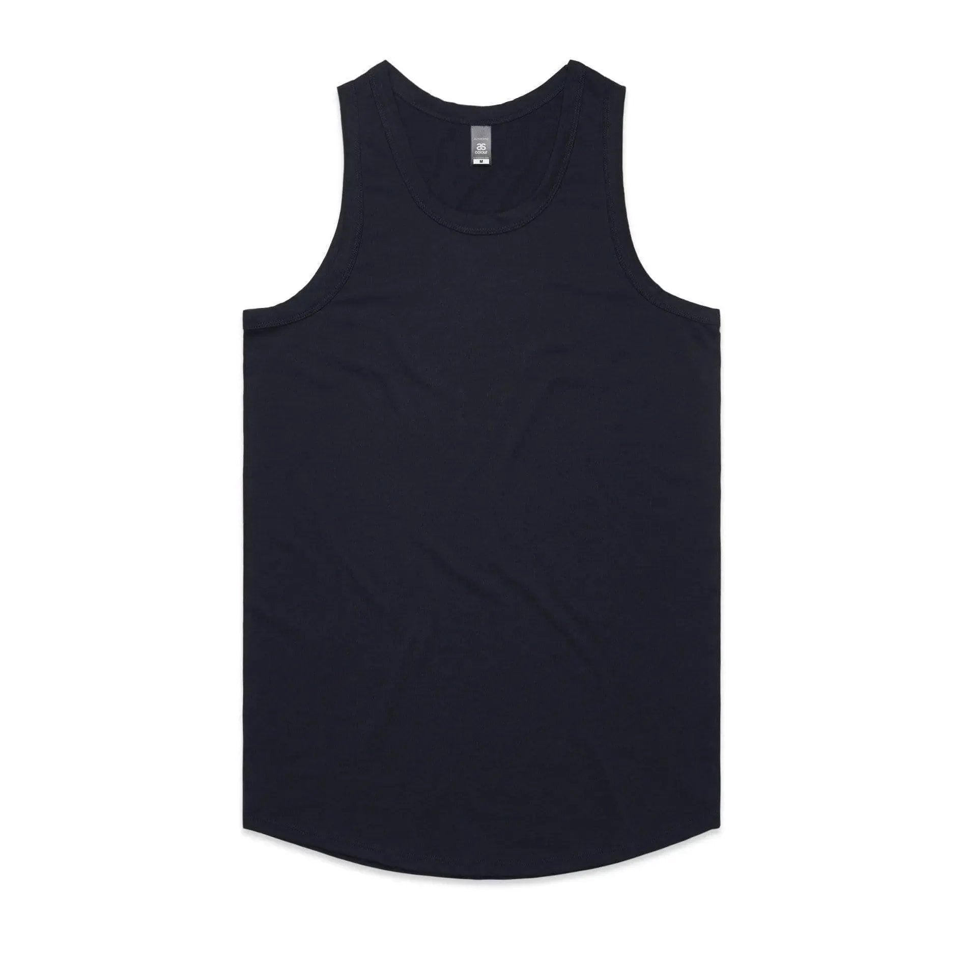 As Colour Men's authentic singlet 5004 Casual Wear As Colour NAVY SML